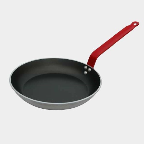 De Buyer HACCP Okrugla tava sa crvenom drškom, 28 cm
