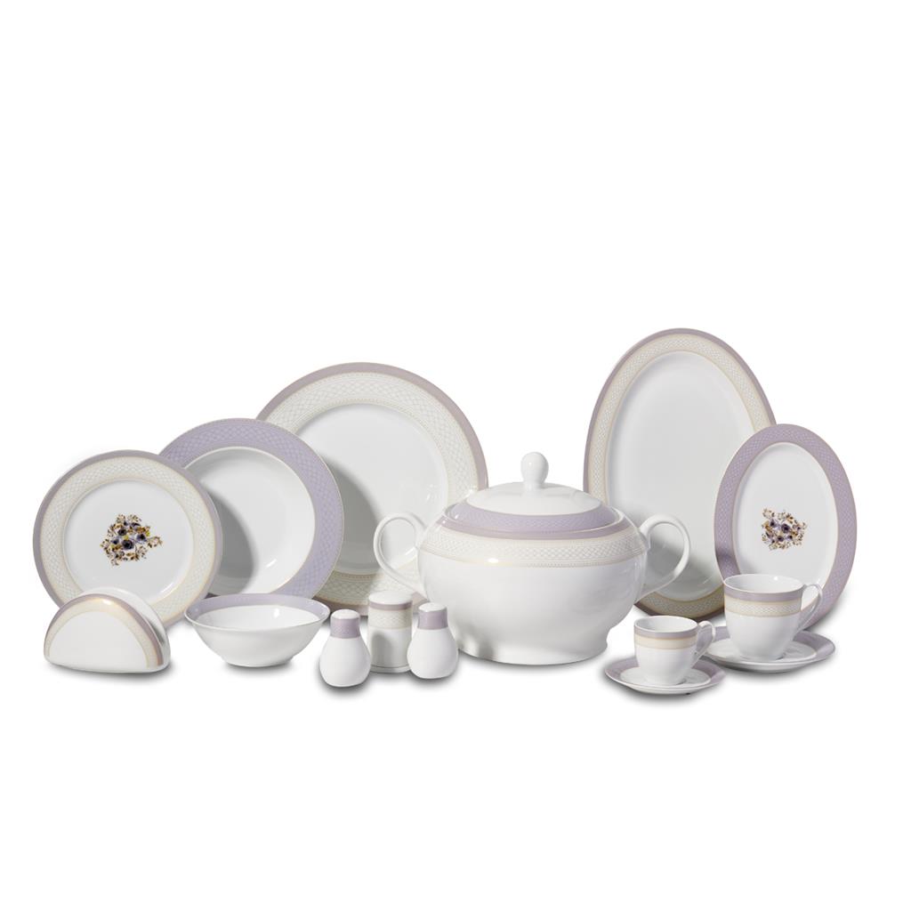 Korkmaz Destina Super White 86 dijelni servis/set za jelo
