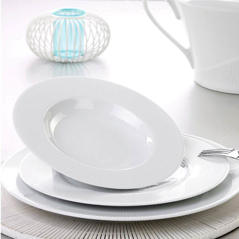 KUTAHYA ADLER 18 dijelni servis/set tanjura za jelo, za 6 osoba, porculan