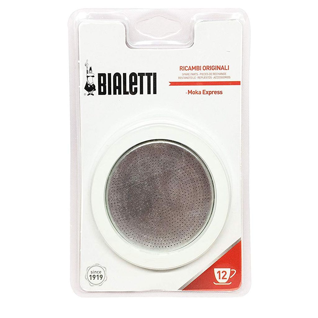 BIALETTI set brtve i filtera za kafetijere / 12 šalica