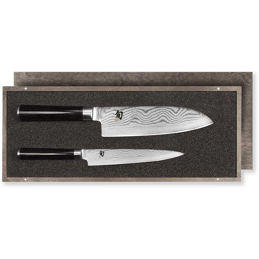 KAI Shun Classic set noževa, univerzalni DM-0701 i Santoku DM-0702