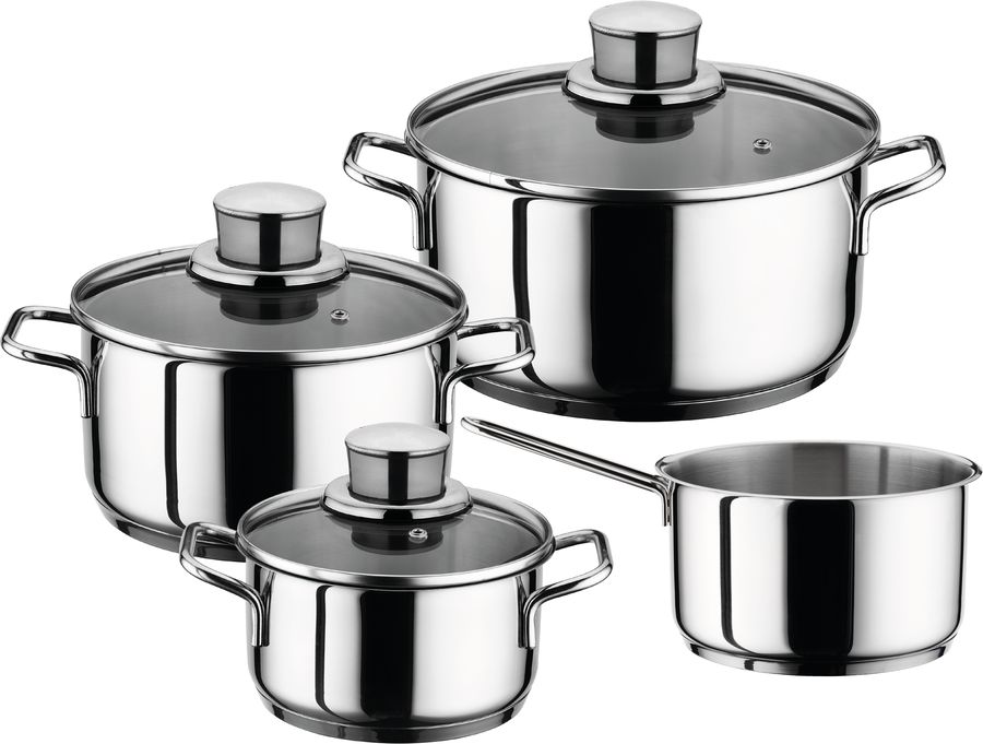 ETERNA by HASCEVHER 7 dijelni set inox posuđa, indukcijski