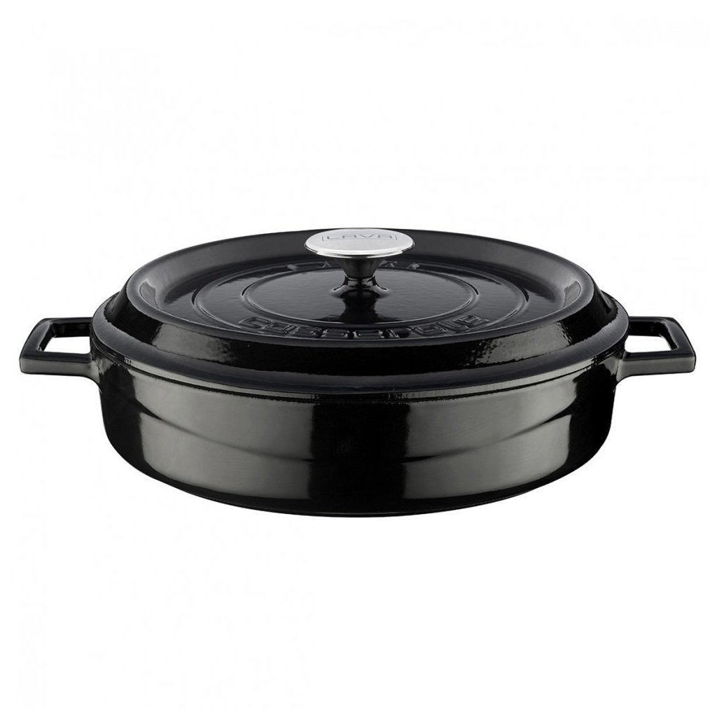 Lava okrugli niski Dutch oven
