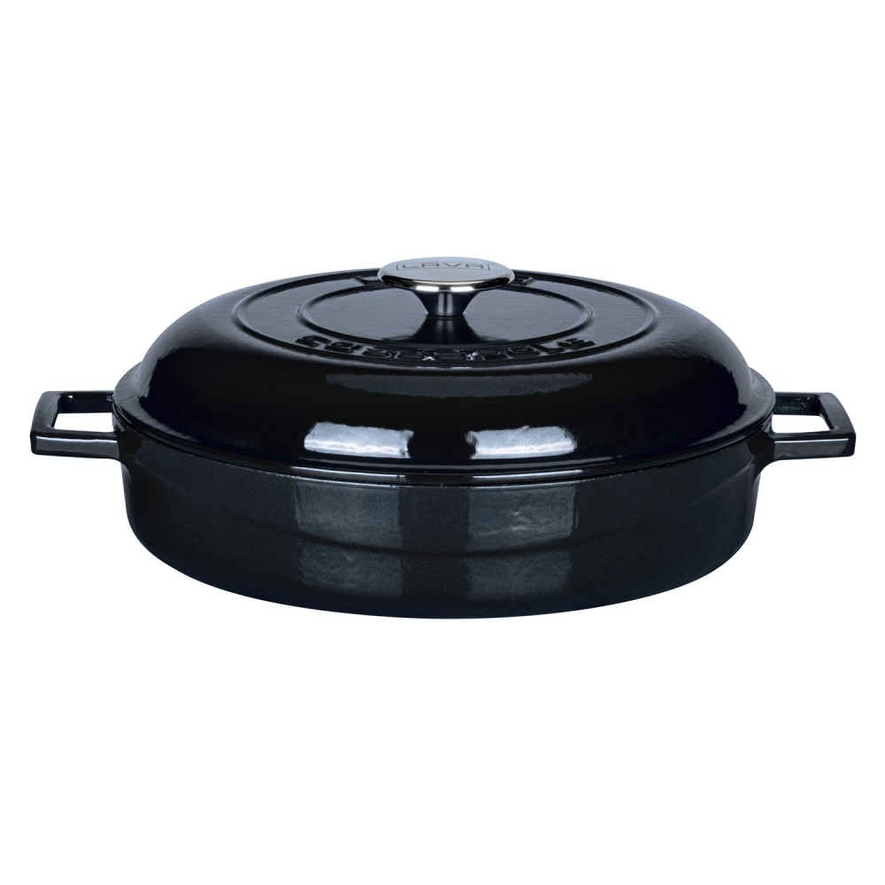 Lava okrugli niski Dutch oven