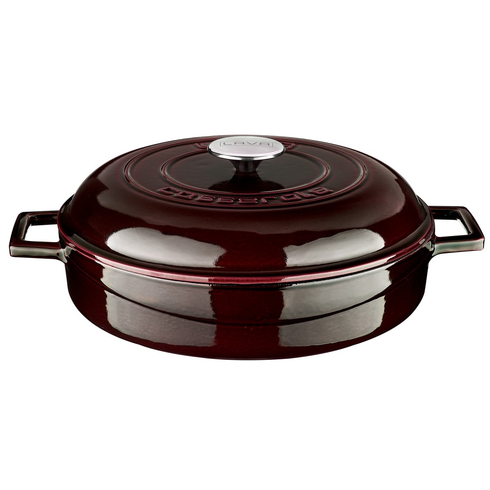 Lava Premium okrugli niski Dutch oven