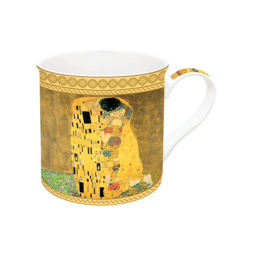 EASY LIFE THE KISS šalica s motivom / porculan Fine China / 300 ml