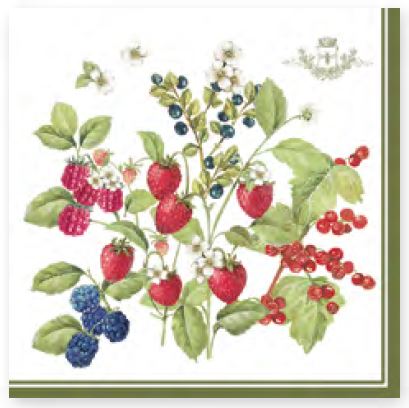 EASY LIFE BERRIES paket od 20 salveta / 3 sloja / 33x33 cm