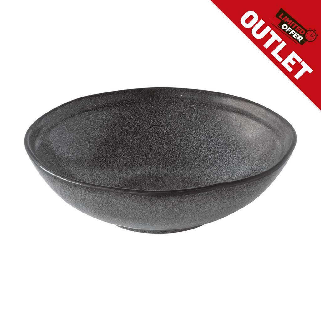 EASY LIFE ESSENTIAL DARK GREY duboki tanjur, 18 cm