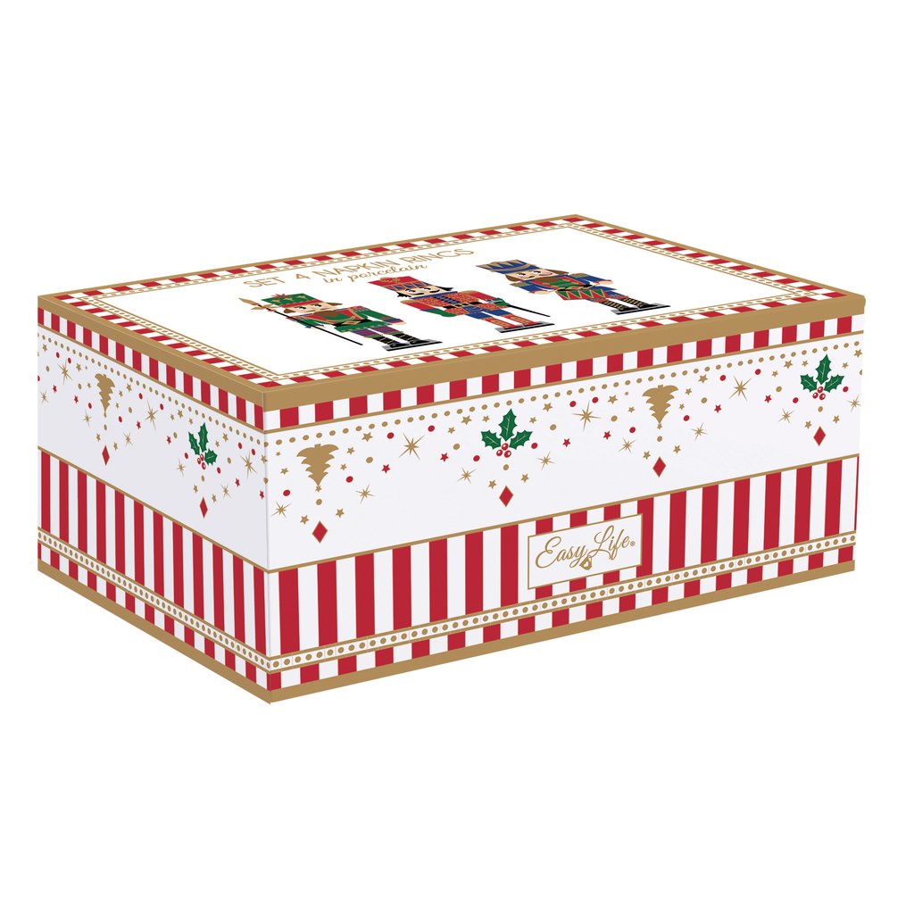 Easy Life Nutcracker 4u1 set prstenova za ubruse LONCI&POKLOPCI by Bajde