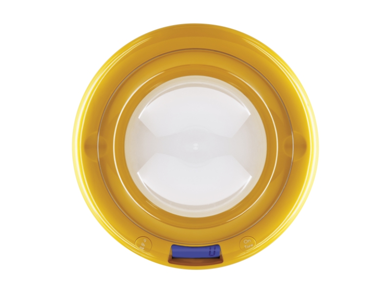 VICEVERSA BUBBLE digitalna kuhinjska vaga / kapacitet 5 kg / skala 1 g/ žuta