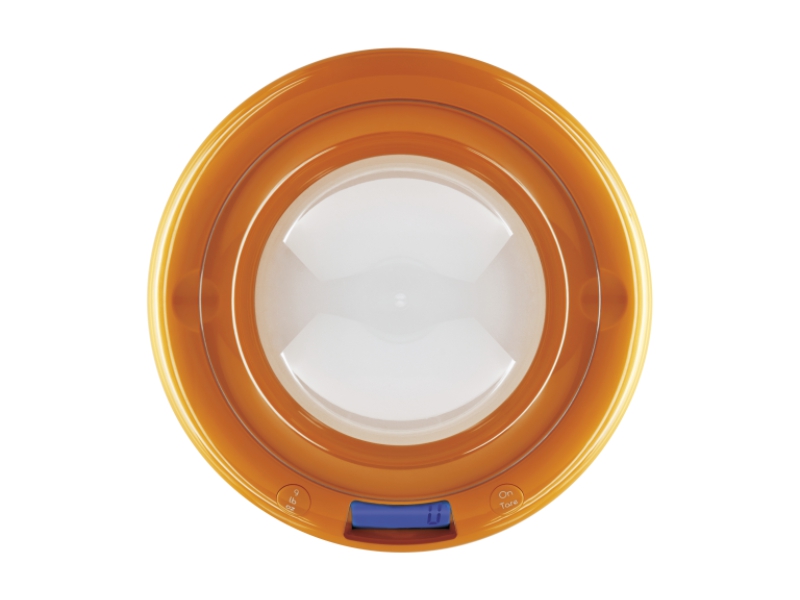 VICEVERSA BUBBLE digitalna kuhinjska vaga / kapacitet 5 kg / skala 1 g/ narančasta