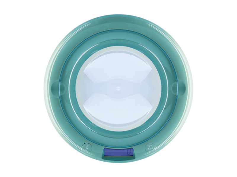 VICEVERSA BUBBLE digitalna kuhinjska vaga / kapacitet 5 kg / skala 1 g/ tirkizna