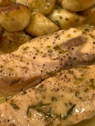 Njoki Parisienne s lososom i citron beurre umakom by Mate Janković
