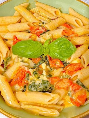 Proteinska pasta s 4 vrste sira na Berlinger Haus tavi by Marica