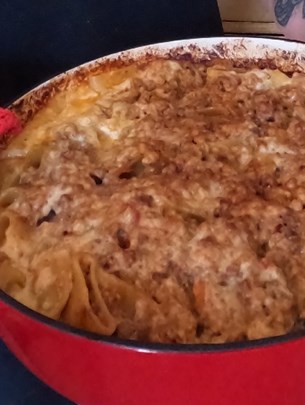 Pacchere s raguom in forno u Brandani dutch ovenu by David Skoko