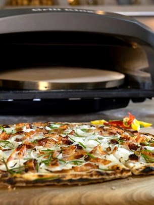 Tarte Flambee u Grill King rotacijskoj pećnici by Almo Čatlak