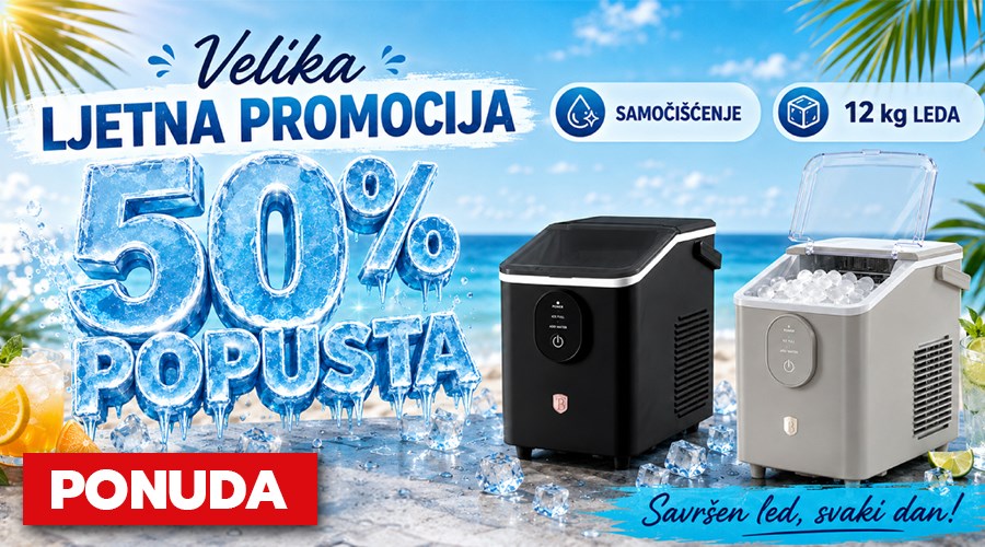 PROMOCIJA 50% na Berlinger Haus ledomate – led spreman za nekoliko minuta