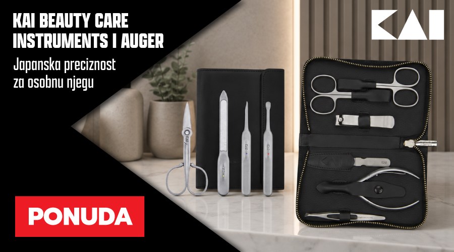 KAI Beauty Care Instruments i AUGER – japanska preciznost za osobnu njegu