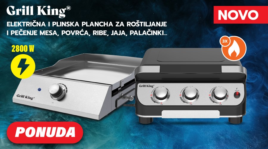 Grill King planche za roštiljanje bez ograničenja