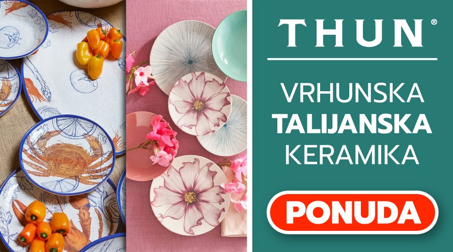 Thun vrhunsko talijansko keramičko suđe