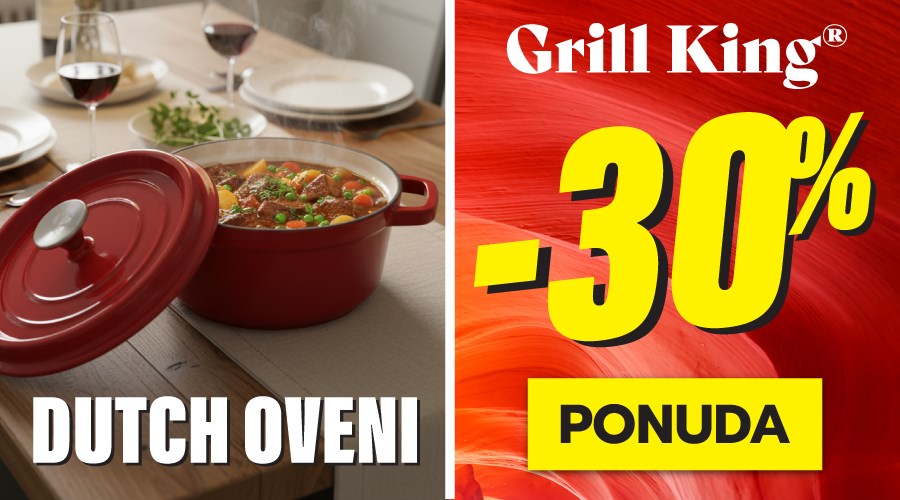 Grill King Dutch oveni od gusa