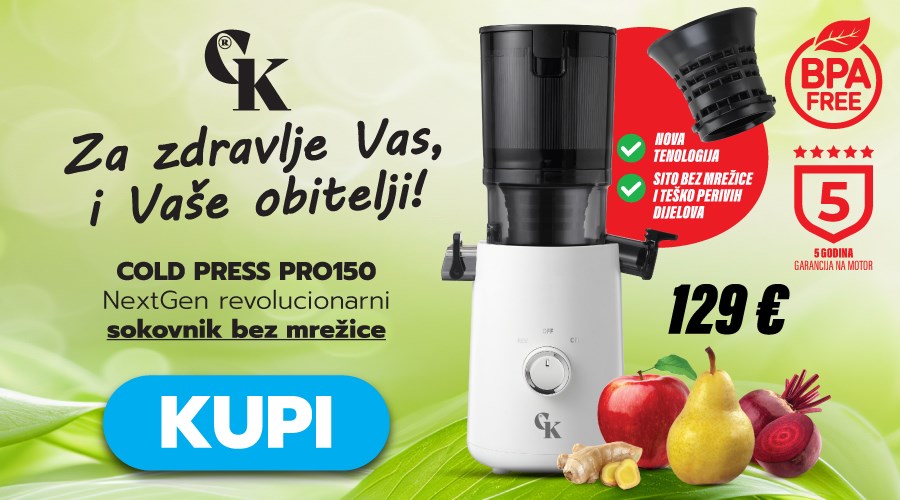 Grill King COLD PRESS PRO150 NextGen – revolucija u hladnom prešanju