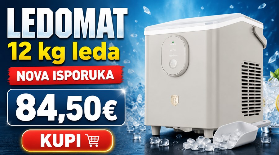 Berlinger Haus ledomat – led spreman za nekoliko minuta