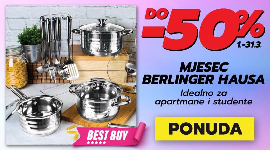 Blaumann najpovoljniji inox setovi lonaca