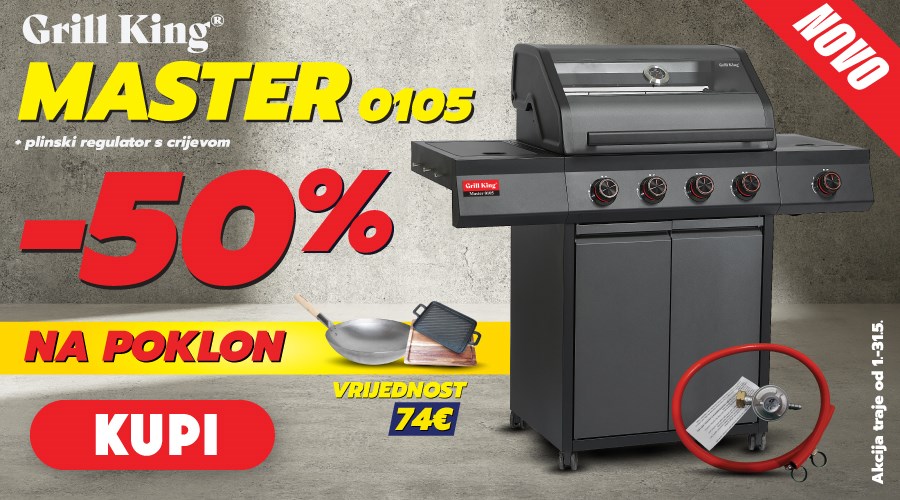 Pripreme za Svjetsko počinju na Grill King Master 0105 roštilju 🇭🇷🔥