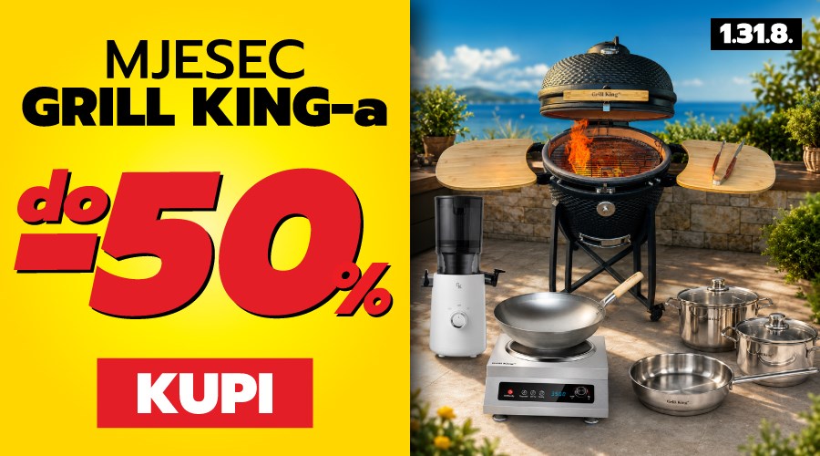 GRILL KING – sve što trebate za kuhanje bez kompromisa