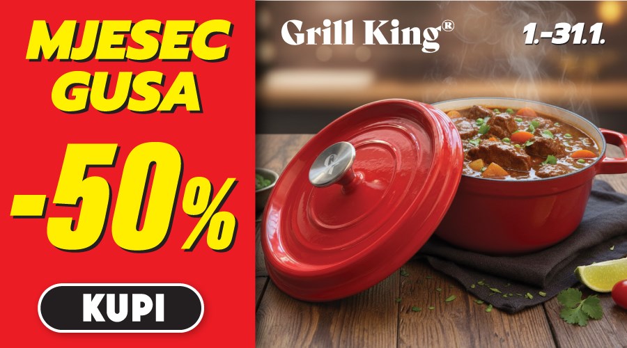 Grill King gus posuđe – masivno, funkcionalno i povoljno