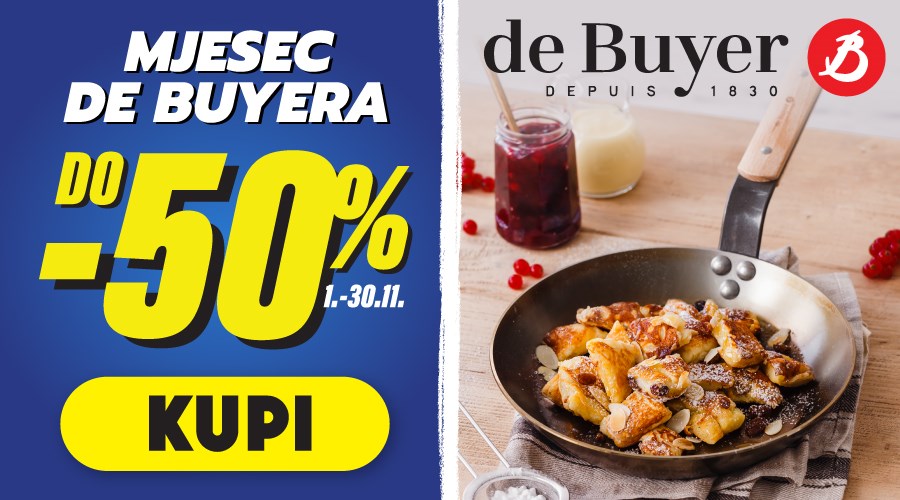 Vrhunsko de Buyer posuđe i kuhinjski pribor