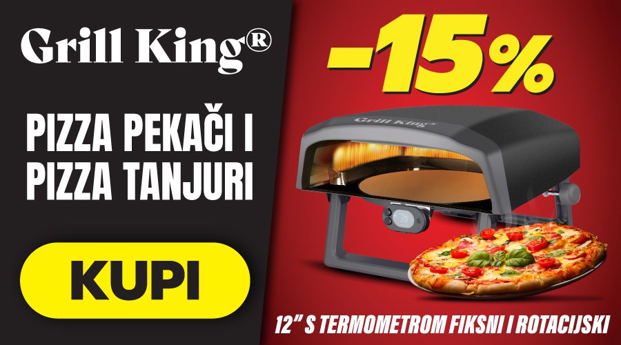 VRUĆI TJEDAN! Grill King 12" pizza pećnice snižene 15%