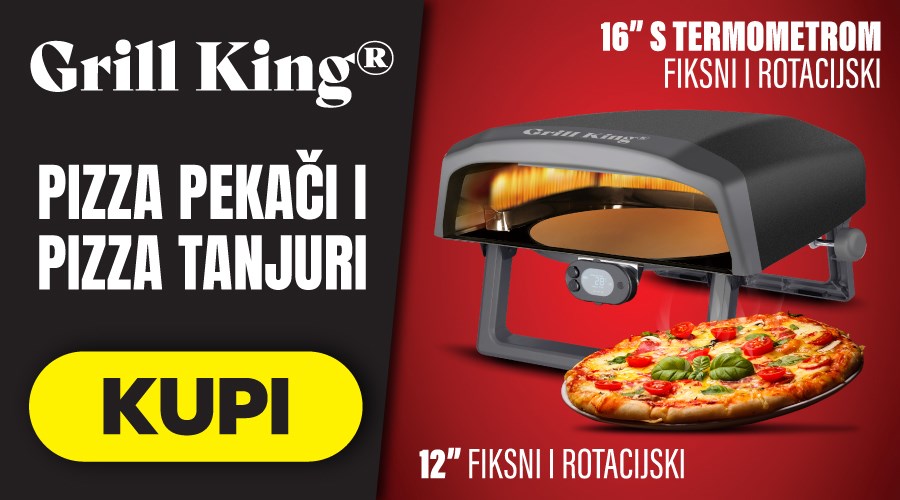 VRUĆI TJEDAN! Sve za savršenu pizzu kod kuće uz 15% popusta