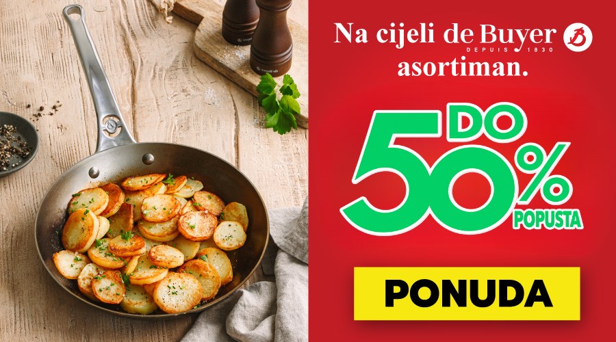 Vrhunsko de Buyer posuđe i kuhinjski pribor