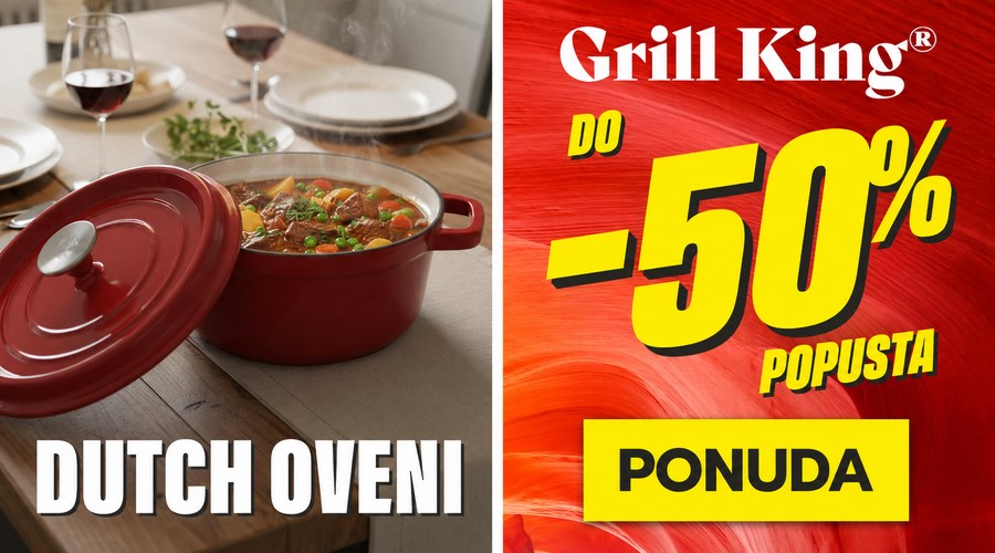 Grill King Dutch oveni od gusa