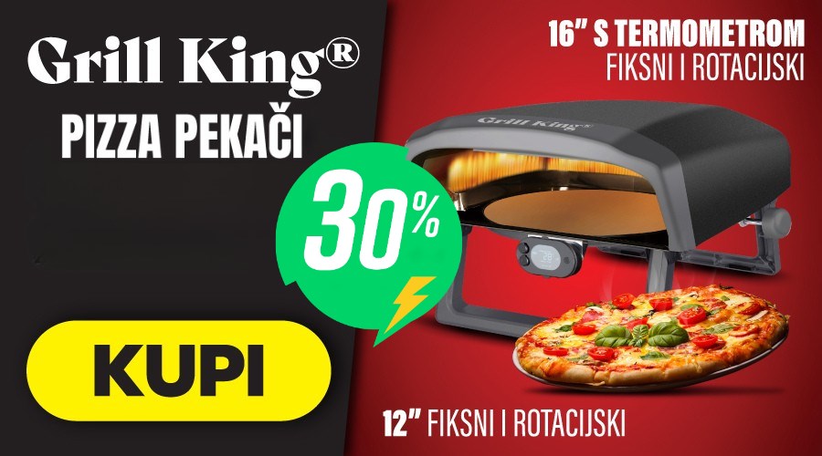 Grill King Pizzaiolo pizza pećnice hit na tržištu