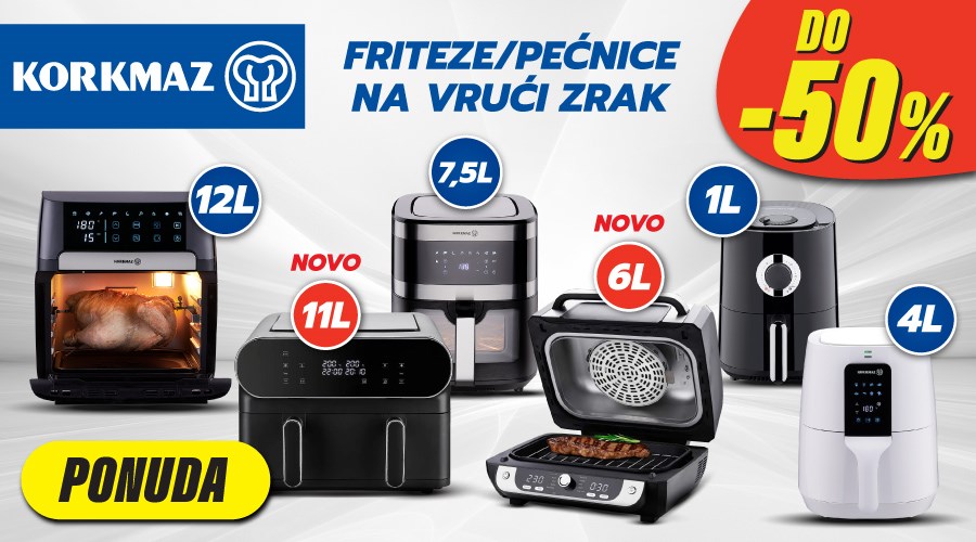 Korkmaz Air friteze na vrući zrak