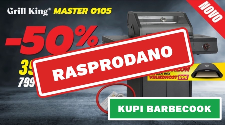 Pripreme za Svjetsko počinju na Grill King Master 0105 roštilju 🇭🇷🔥