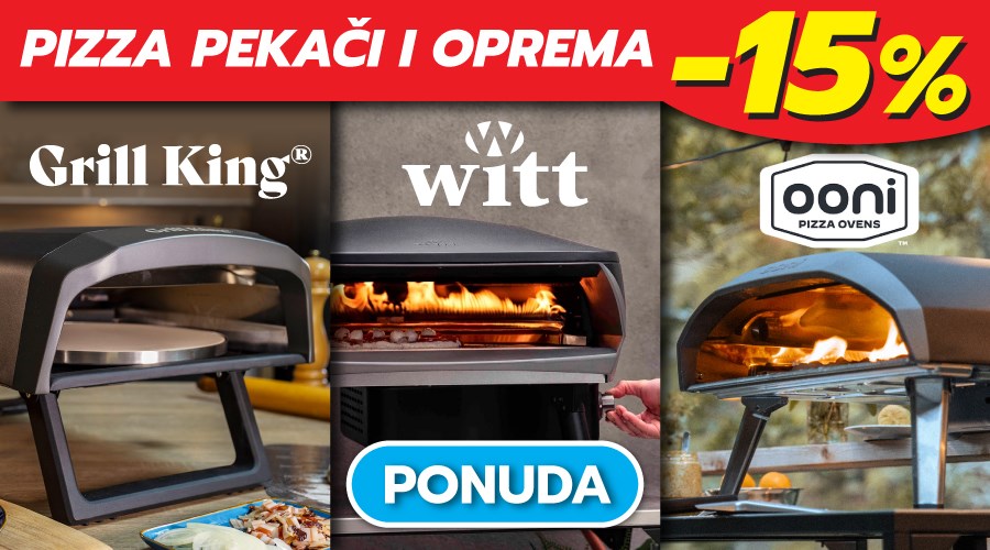 Najveći izbor najboljih pizza pećnica i opreme!