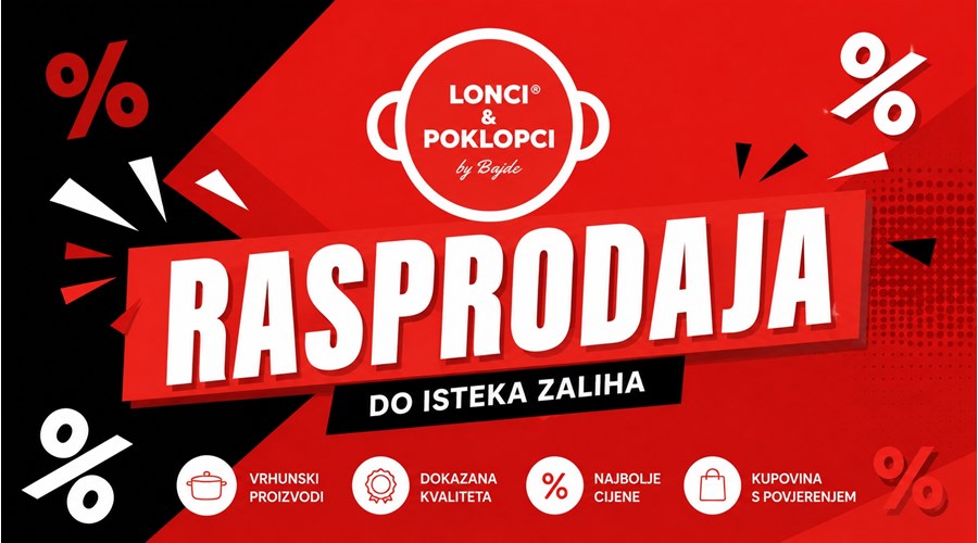 Rasprodaja dijela lagera – do isteka zaliha