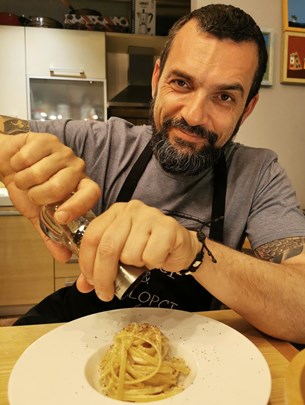 Linguine Cacio e Pepe​ by David Skoko