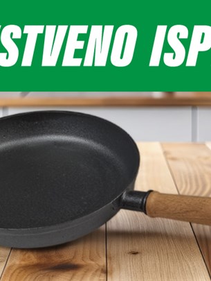 Obavijest za potrošače! Grill King Cast Iron tava s drvenom ručkom, 29 cm je ispravna