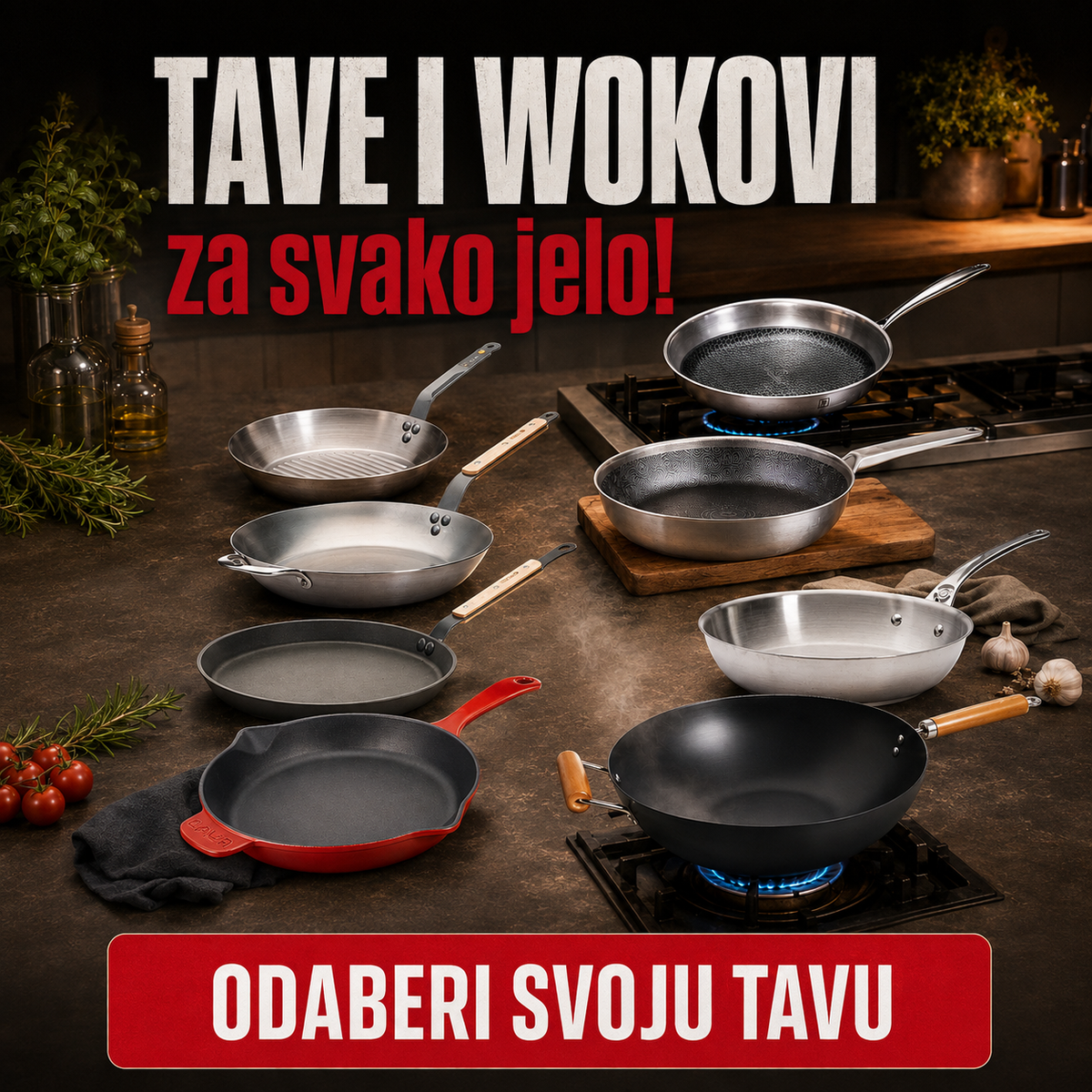 mjesec tava i wokova s popustima do 50%