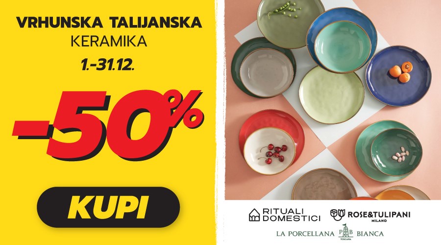 Thun vrhunsko talijansko keramičko suđe