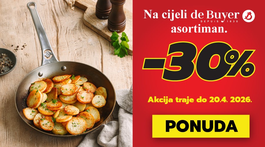 Vrhunsko de Buyer posuđe i kuhinjski pribor