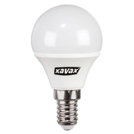 XAVAX LED Bulb, E14, 250lm replaces 25W, drop bulb, warm white