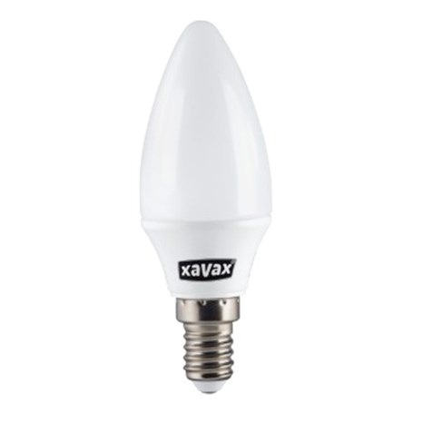 XAVAX LED Bulb, E14, 250lm replaces 25W, candle bulb, warm white, RA90