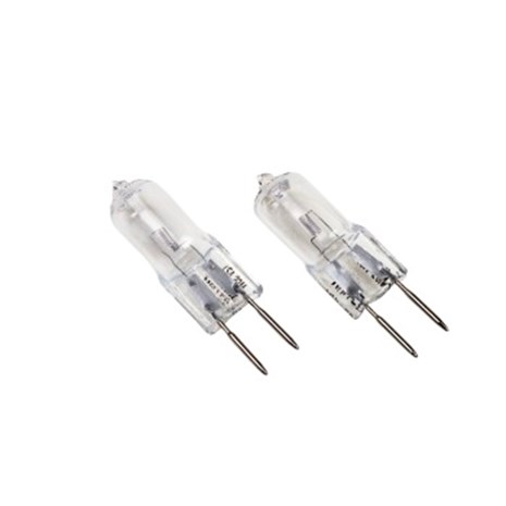 XAVAX Halogen Capsule, GY6.35, 50W, warm white, 2 pieces