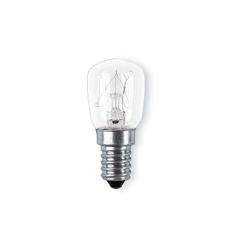 XAVAX Refrigerator Light, 15W, E14, pear shape, clear